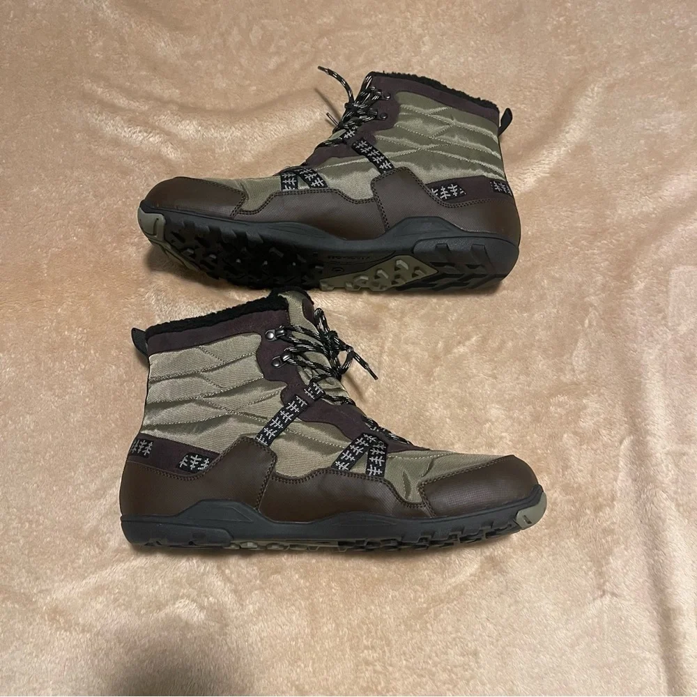 Xero Shoes Alpine Snow Boots Men’s 14 Waterproof Zero Drop Minimalist Winter